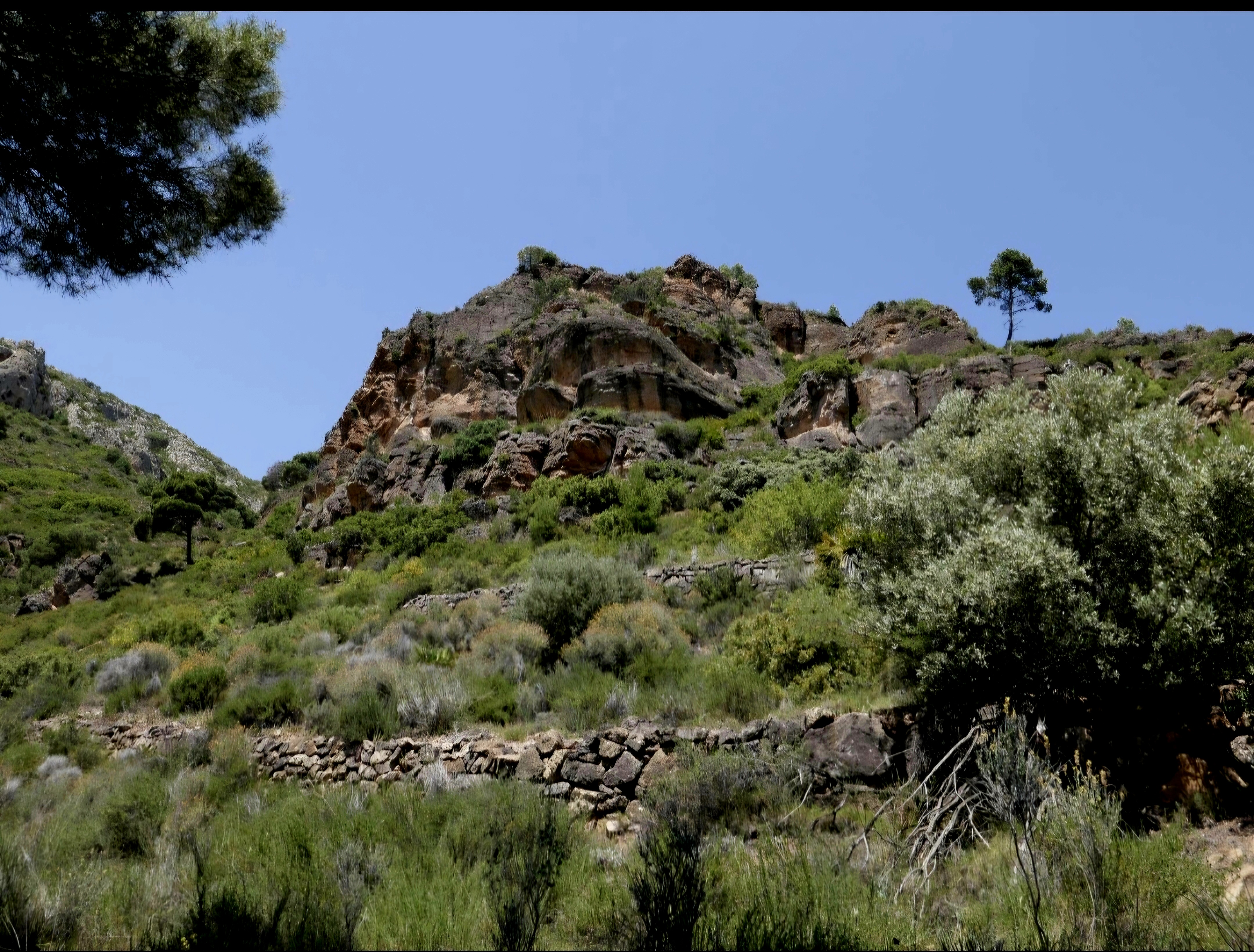 Olocau, minas de cobre y la Penya de Ali Maimo